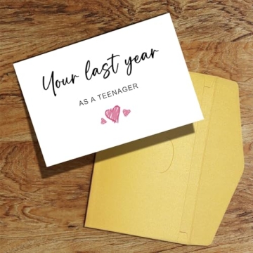 Funny 19th Birthday Card for Daughter - Qiliji