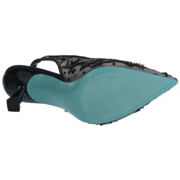 Betsey Women's Nikki Pump Black 6.5 Elegant Slingback