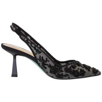 Betsey Women's Nikki Pump Black 6.5 Elegant Slingback