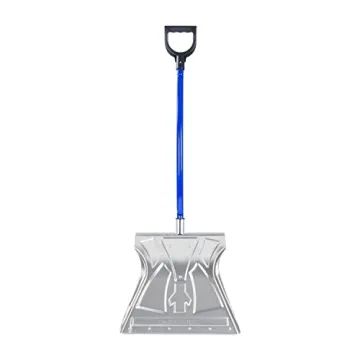 Ergonomic Heavy-Duty Aluminum Snow Joe Shovel