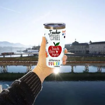 Teacher Gift Tumbler - Perfect for Appreciation and Holidays