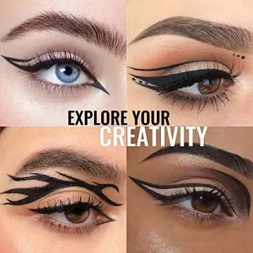 iMethod Eyeliner Stamp 2 Pens Winged Eyeliner Stamp, Perfect Wing Cat Eye Stamp, Long Lasting Liquid Eye Liner…
