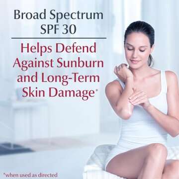 Eucerin Daily Hydration Broad Spectrum SPF 30 Sunscreen Body Cream for Dry Skin, Fragrance Free Sunscreen Moisturizer, 8 Oz Tube
