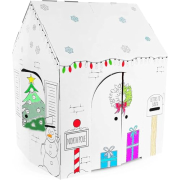 Easy Playhouse Holiday Cottage for Kids Fun and Creativity