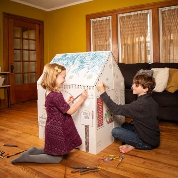 Easy Playhouse Holiday Cottage for Kids Fun and Creativity