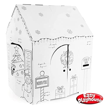 Easy Playhouse Holiday Cottage for Kids Fun and Creativity