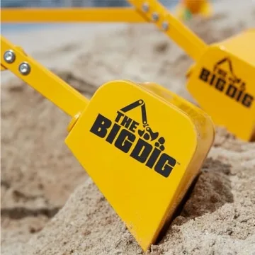 Big Dig Metal Excavator for Kids - 360 Degree Rotation