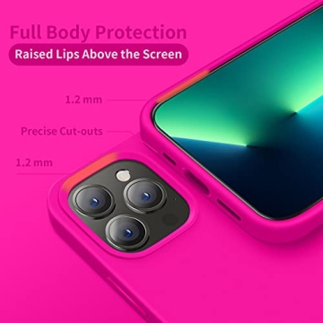 Cordking iPhone 13 Pro Max Case - Slim Silicone Protection