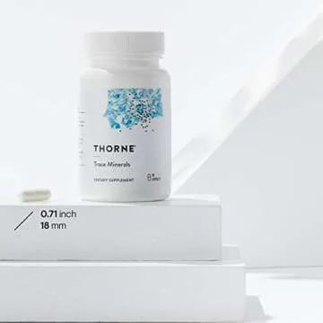 Thorne Trace Minerals - Dietary Supplement with Zinc, Boron & Selenium - Chelated Forms - Comprehensive Formula - 90 Capsules
