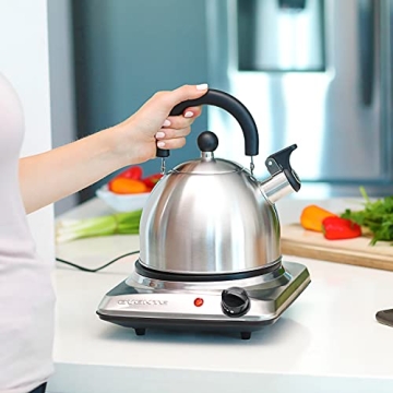 OVENTE Electric Countertop Single Burner - Versatile & Compact