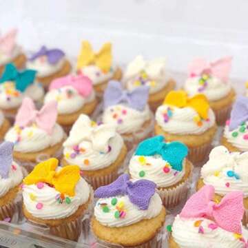 CraftPro 4 Piece Bow Silicone Molds for Baking