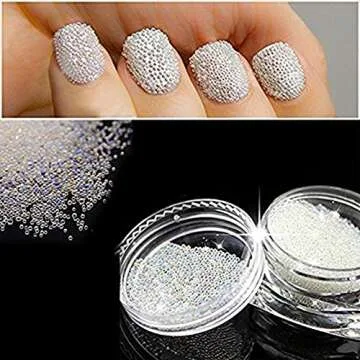 Minejin Mini Rhinestones Beads for Stunning Nail Art