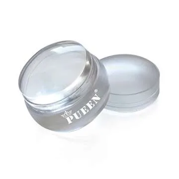PUEEN 3.5cm Chunky Transparent Stamper and Scraper Set
