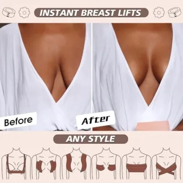 Auteek 3" Boob Tape for Large Breasts - Lift & Support