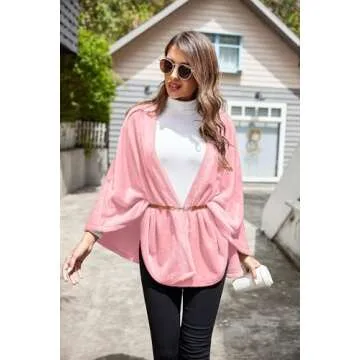 Ekouaer Women's Shawl Wrap Poncho for Cozy Comfort