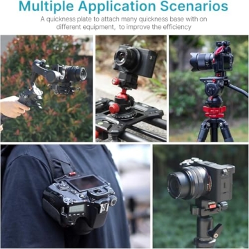 Upgrade Claw Camera Quick Release Plate with Arca Swiss