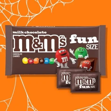 M&M'S Fun Size Milk Chocolate Halloween Candy 10.53 oz