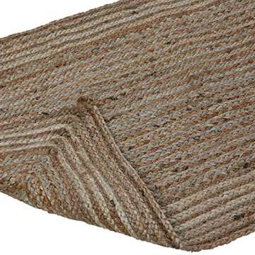 Bloomingville Bloomingville Boho Woven Seagrass Rug, Natural