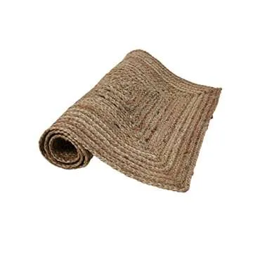 Bloomingville Bloomingville Boho Woven Seagrass Rug, Natural
