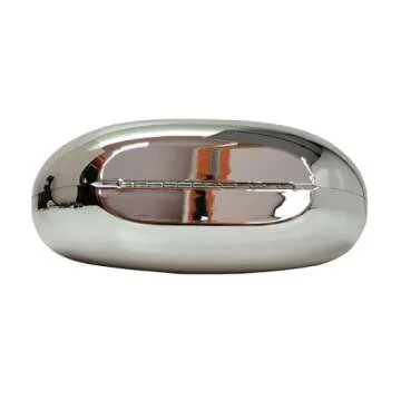 MILATA Women Acrylic Evening Handbag Moon Shape Transparent Top Handle Bag Clutch Purse for Wedding Cocktail Party (silver)