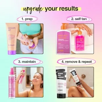 b.tan Self Tan Gel & Mist Kit - Easy Application, No Streaks