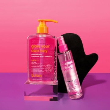 b.tan Self Tan Gel & Mist Kit - Easy Application, No Streaks