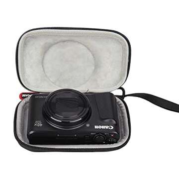 NC Carrying Protective Storage Case For Sony RX100 II III IV V VA VI VII HX-99 / Canon PowerShot SX7...