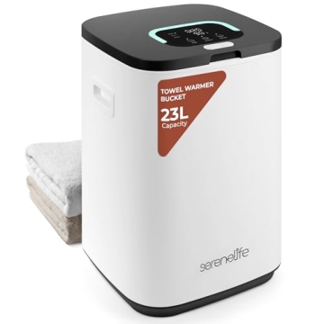 SereneLife Towel Warmers: 23L Luxury Blanket Heating Solutions