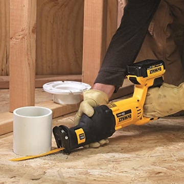 DEWALT 20V MAX Cordless Reciprocating Saw Kit Performance