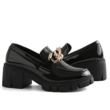 Chic Women’s Patent Loafers for All-Day Comfort