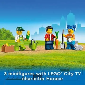 LEGO City Farmers Market Van for Kids 5+ Creative Playset