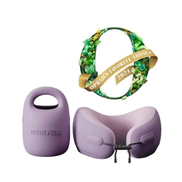 PIXIE MOOD Memory Foam Travel Neck Pillow Comfort Support