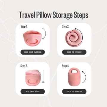 PIXIE MOOD Memory Foam Travel Neck Pillow Comfort Support