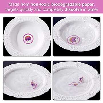 Chinco Boys Potty Training Targets - Fun Flushable Training Aids