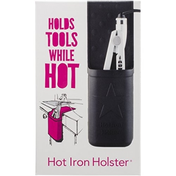 Hot Iron Holster: Silicone Heat-Resistant Holder for Style