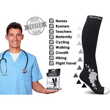 Best Compression Socks for Circulation, Running & Work