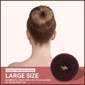 YaFex All-in-One Hair Bun Maker Kit with Accessories