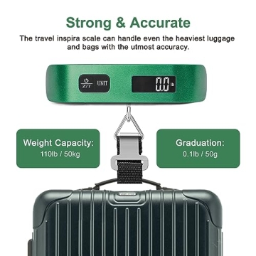 Travel Inspira Luggage Scale Portable Digital Weighing Tool