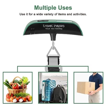 Travel Inspira Luggage Scale Portable Digital Weighing Tool