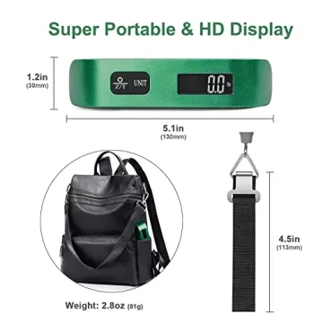 Travel Inspira Luggage Scale Portable Digital Weighing Tool
