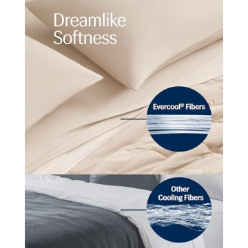 REST® Evercool® Cooling Comforter, Twin/Twin XL, Blanket for Hot Sleepers, All Season Bedding to Keep Cool for Night Sweats, Breathable Lightweight Blanket, 68"x90" Inches, Snow Ivory