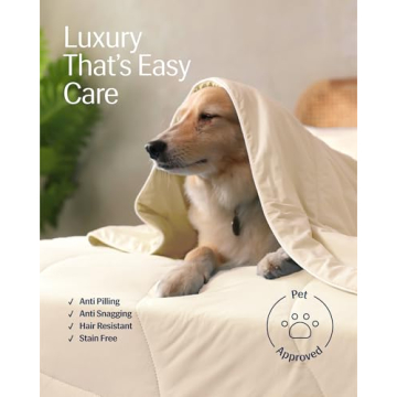 REST® Evercool® Cooling Comforter, Twin/Twin XL, Blanket for Hot Sleepers, All Season Bedding to Keep Cool for Night Sweats, Breathable Lightweight Blanket, 68"x90" Inches, Snow Ivory