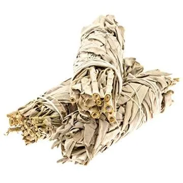Alternative Imagination Premium California White Sage Smudge Sticks (6 Inch), 3 Pack, Packaged in USA