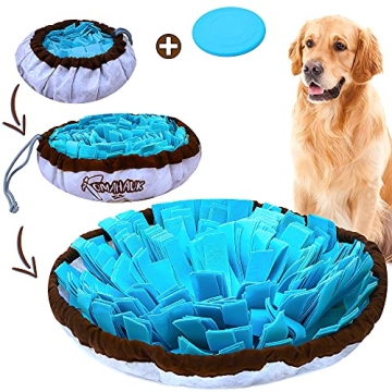 TOMAHAUK Snuffle Mat for Dogs Small and Large Breed – Interactive Feed Game/Cat Dog Puzzle Toy Tha...