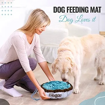 Engaging TOMAHAUK Snuffle Mat for Dogs and Cats
