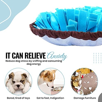 Engaging TOMAHAUK Snuffle Mat for Dogs and Cats