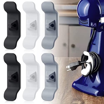 Cord Organizer for Appliance - Kitchen Appliance Cord Organizer Stick On, Best Kitchen Gadgets Gifts...