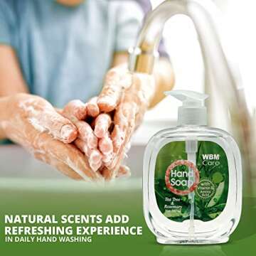 WBM Care Liquid Hand Wash - Natural Tea Tree & Rosemary