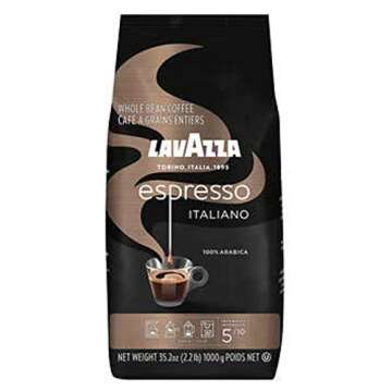 Lavazza Espresso Italiano Whole Bean Coffee Bulk 3 Pack - 35.2 oz Each - Rich Arabica Flavor