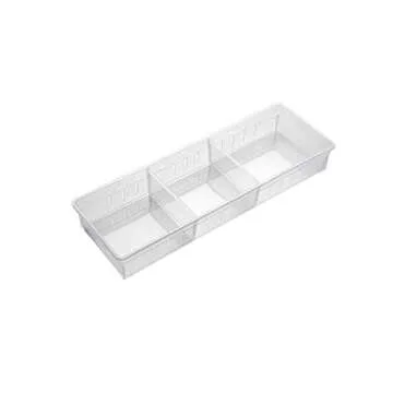 Chris.W Adjustable Drawer Organizer - 4 Clear Storage Drawers